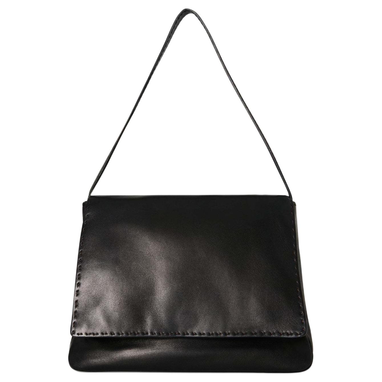 

THE ROW Сумка через плечо Smooth Nappa Leather, женская, черная