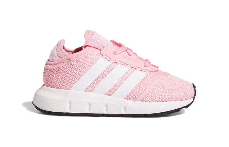 Кроссовки Swift Run X Toddler TD Low-top розовые/белые Adidas Originals — фото 2