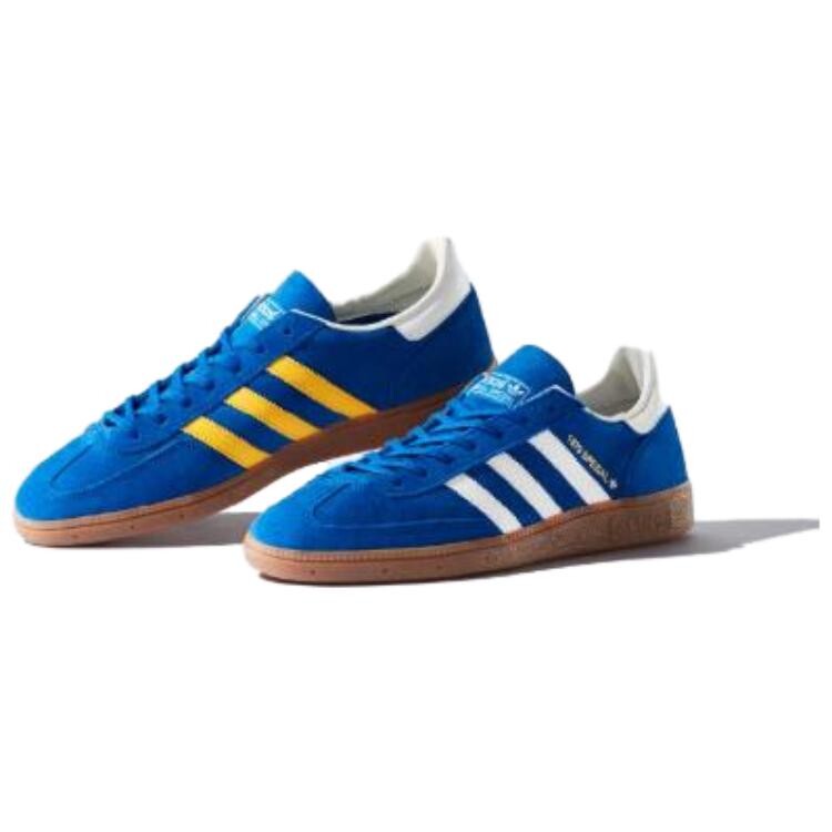 Кроссовки adidas originals Handball Spezial Series Skateboarding Shoes Men Low-top Blue, синий — фото 2