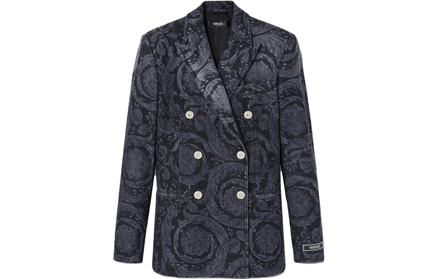

VERSACE Женский черный пиджак Business Suit Coat, Black