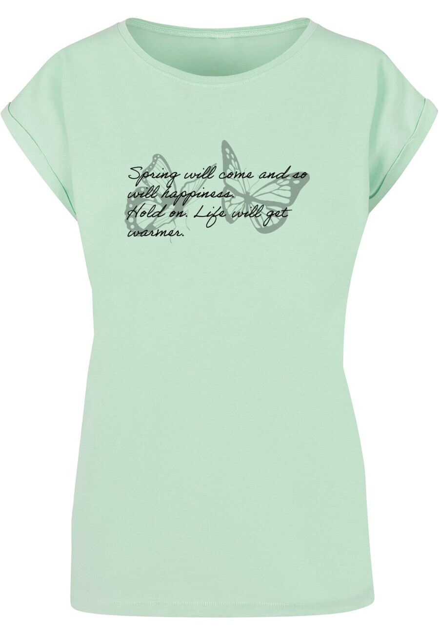 

Футболка Merchcode Shirt Spring Saying, мятный