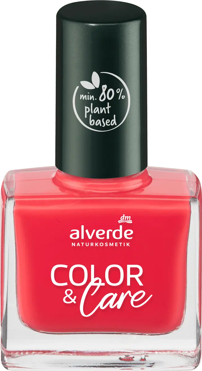 

Nagellac Color Лак для ногтей Care 50 Coral Red 10 мл alverde NATURKOSMETIK