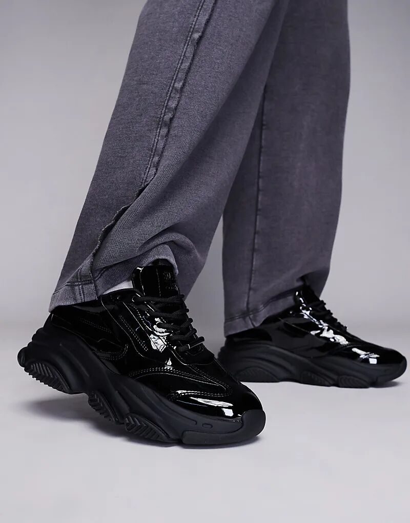 

Кроссовки Posess в цвете Patent Black Steve Madden