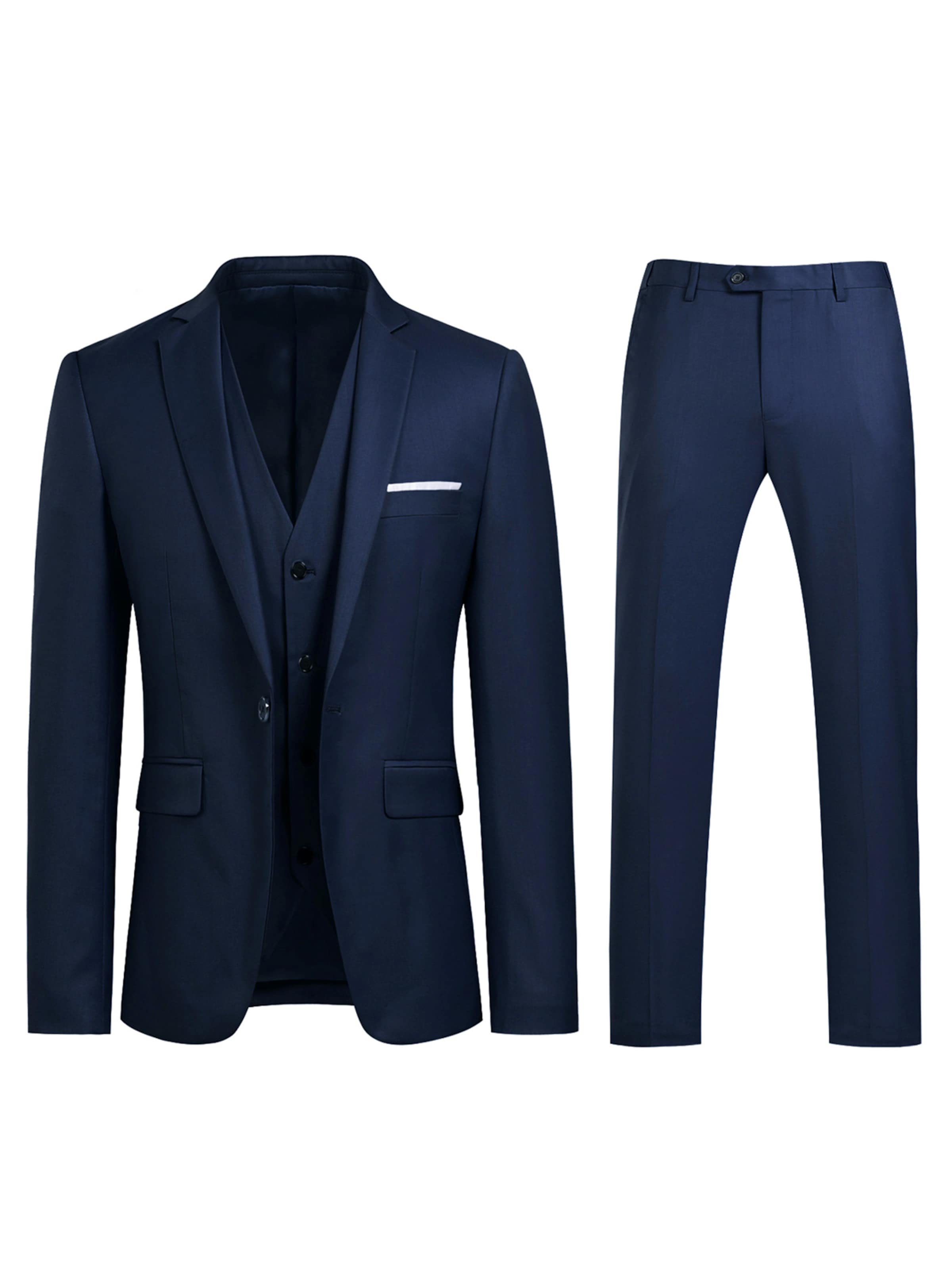 

Youthup Костюм Slim fit в темно-синем цвете