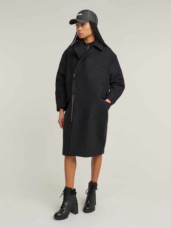 

G-Star Шерстяное пальто черного цвета