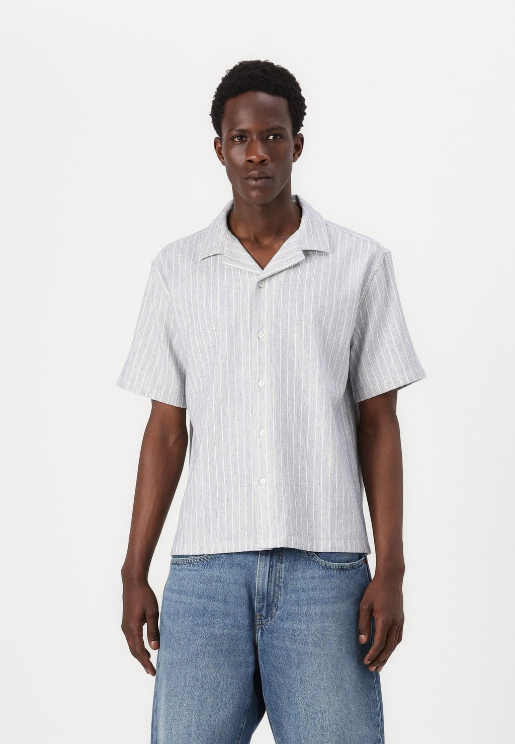 

Рубашка BOTTOMS FABRIC LAYER ON Abercrombie & Fitch, Dark Blue