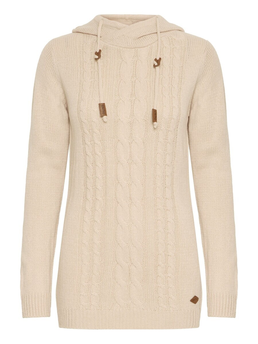 

Вязаный кардиган Oxmo Knit Cardigan OXCable, бежевый