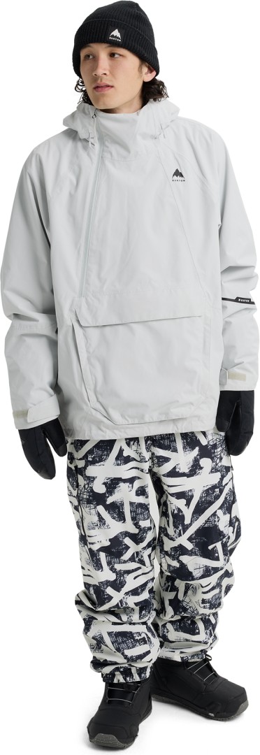 

Burton Куртка Reserve 2l relaxed anorak grey cloud M