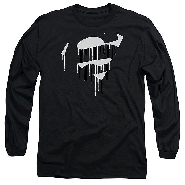 

Футболка с длинным рукавом Superman dripping shield Licensed Character