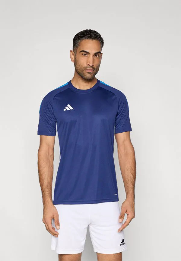 Спортивная футболка tiro 26 essentials Adidas Performance, Dark Blue/Bright Royal/White