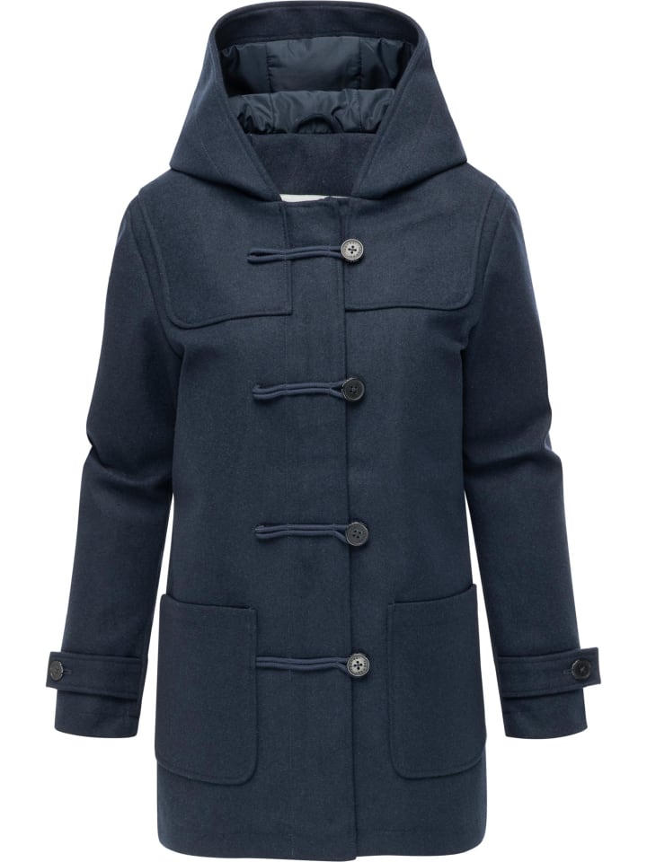 

Ragwear Зимнее пальто Duffina YOUMODO темно-синего цвета