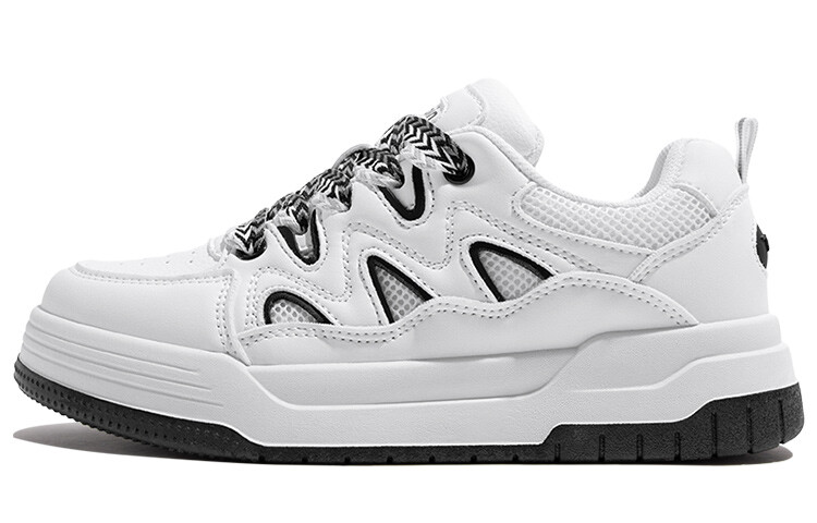 

Кроссовки TUOPIN Skateboarding Shoes Men Low-top White, белый/черный