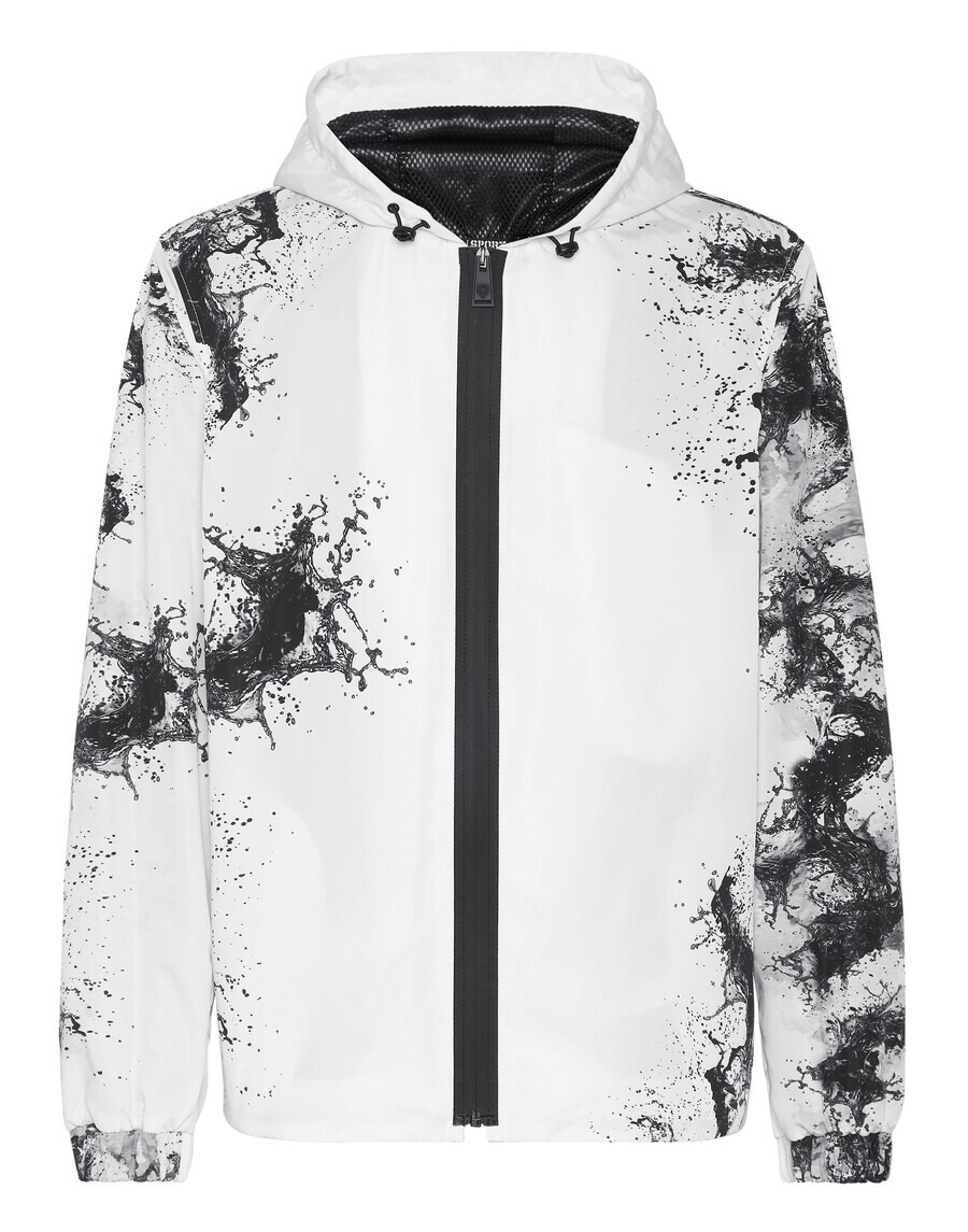 

Всесезонная куртка Plein Sport Between-Season Jacket Splash Extreme, белый