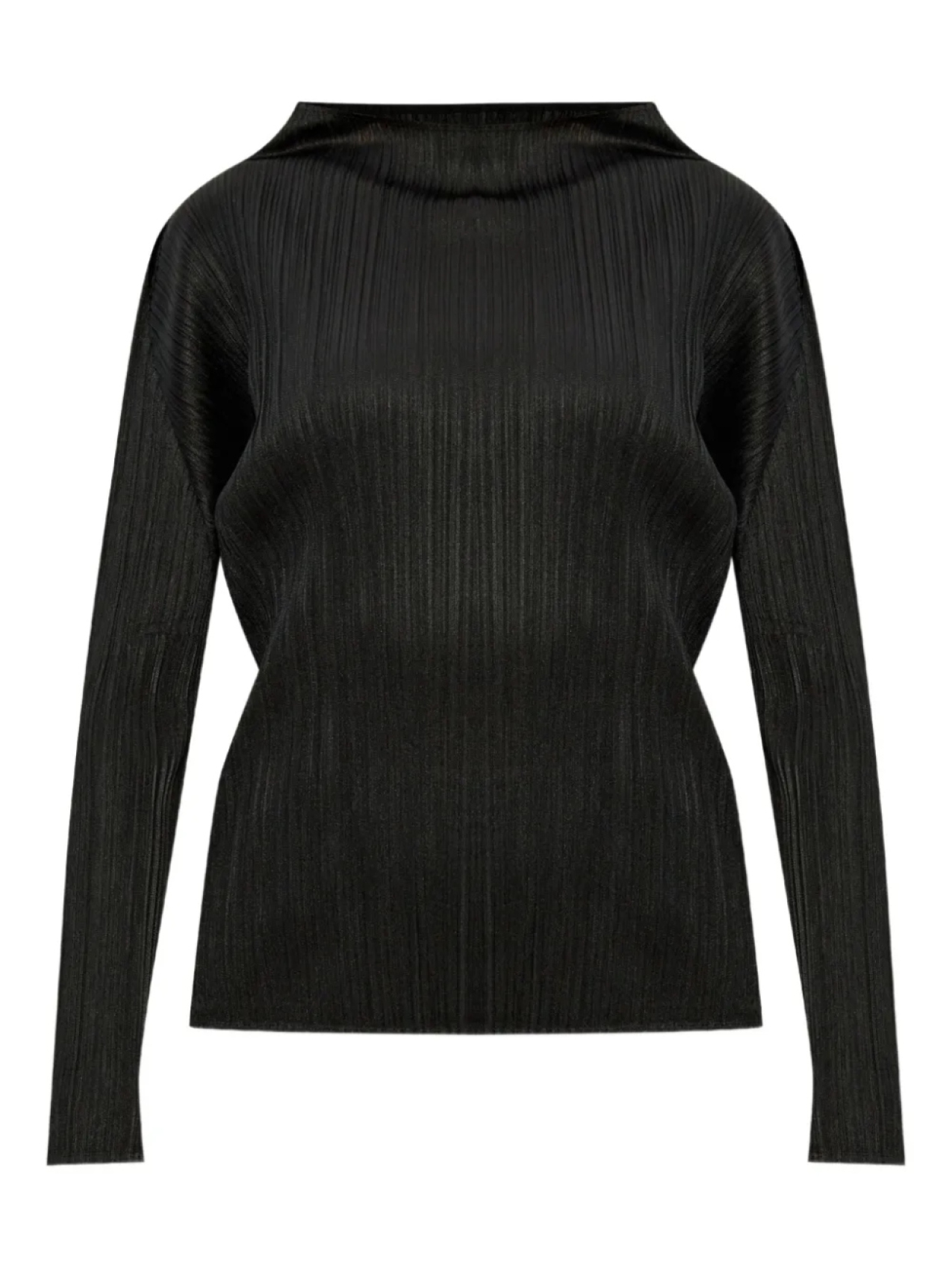 

Топ с эффектом плиссе Pleats Please Issey Miyake, черный