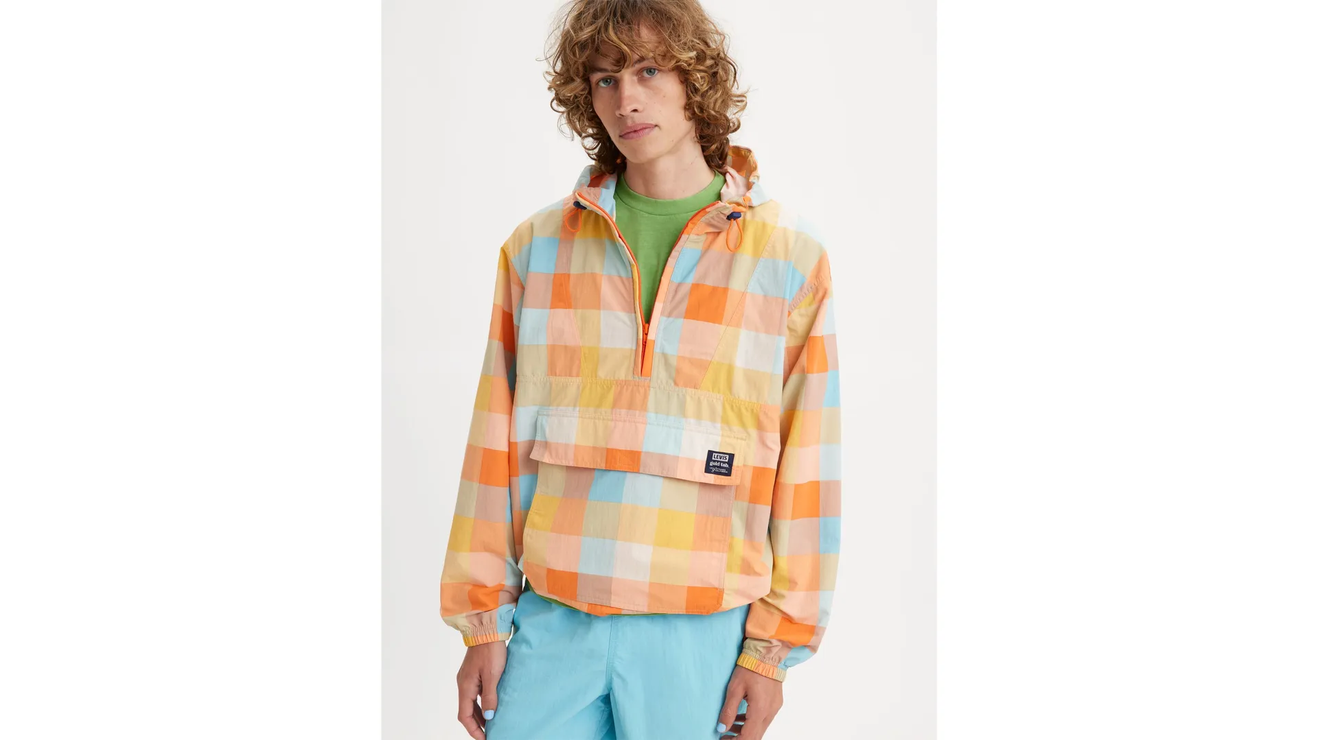 

Анорак gold tab bolinas Levi's, красный