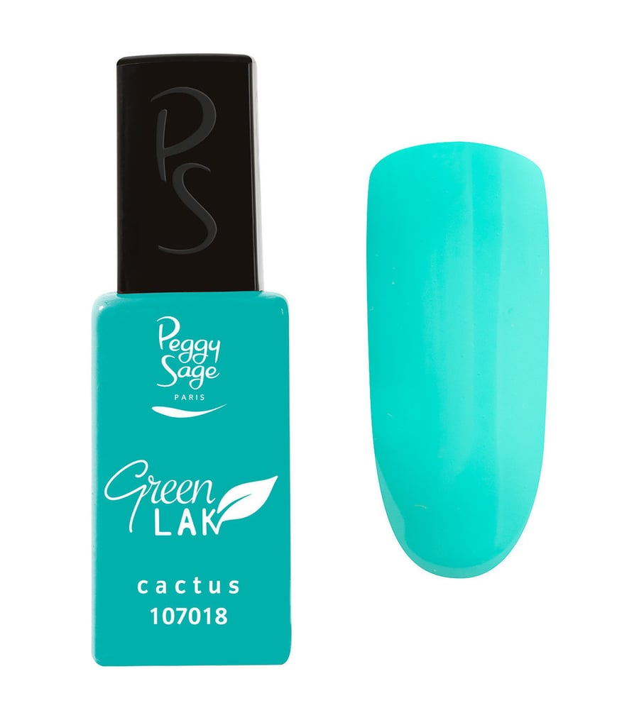 

Зеленый лак для ногтей LAK Cactus Classic UV/LED 10 мл Peggy Sage