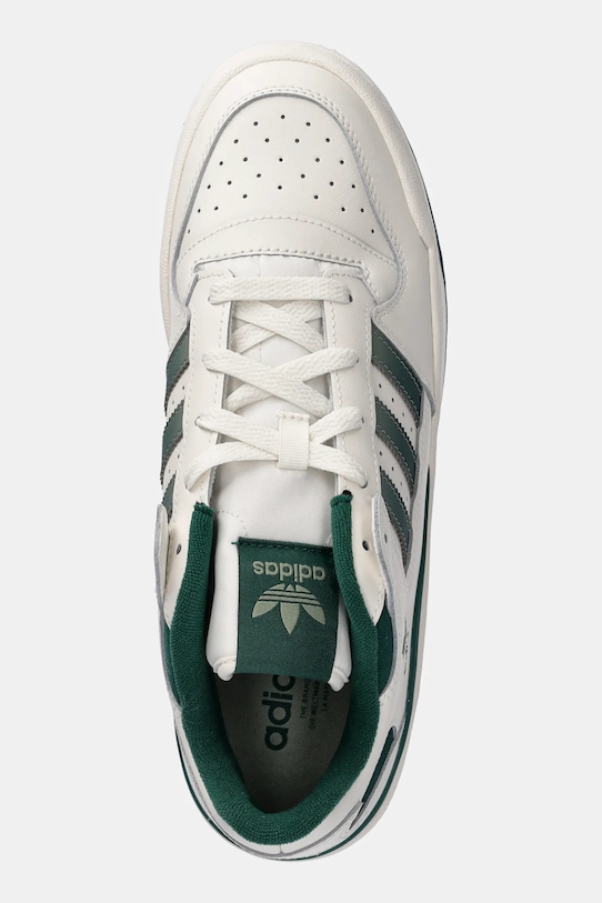 Кожаные кроссовки Forum LOW Adidas Originals, бежевый — фото 4