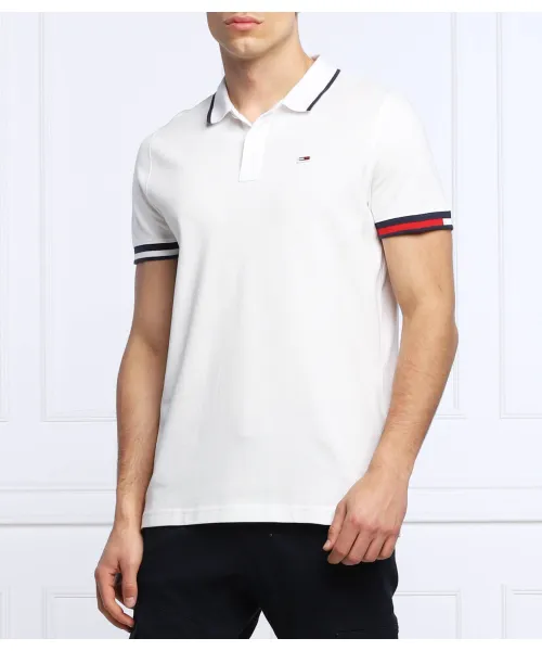 

Футболка поло Regular fit Tommy Jeans, белый