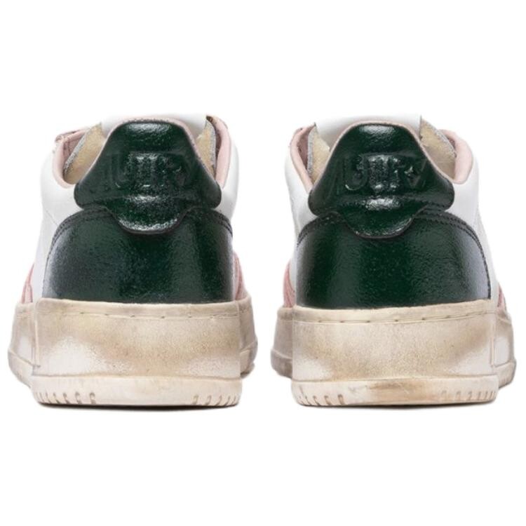 Кроссовки AUTRY Skateboarding Low-top, белый/розовый/черный — фото 4