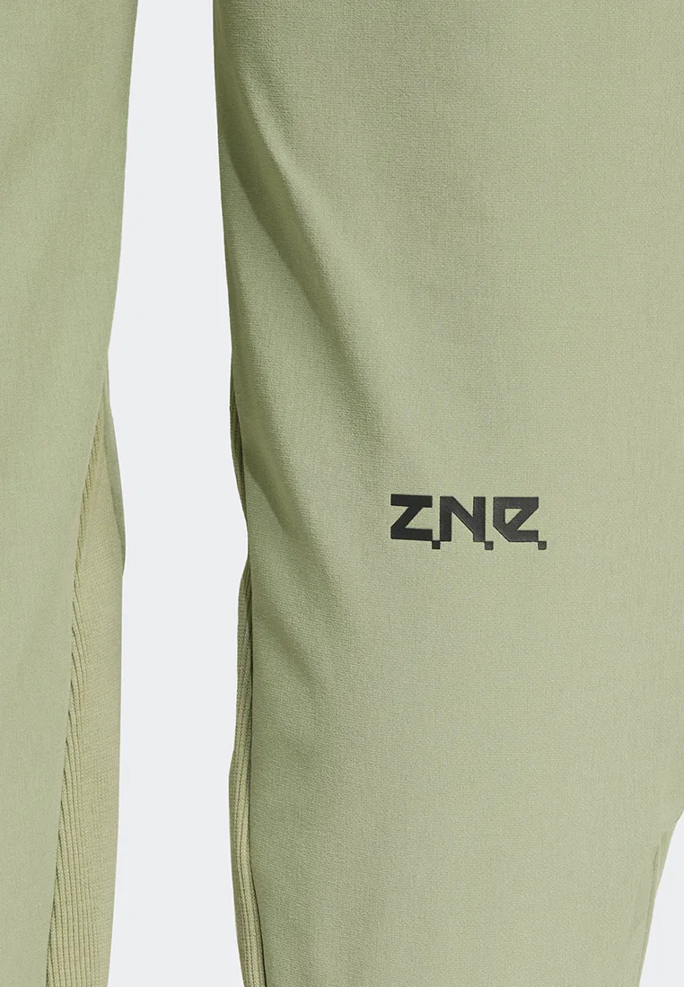Брюки прямого кроя, тканые, Z.N.E., Adidas, зеленый — фото 4