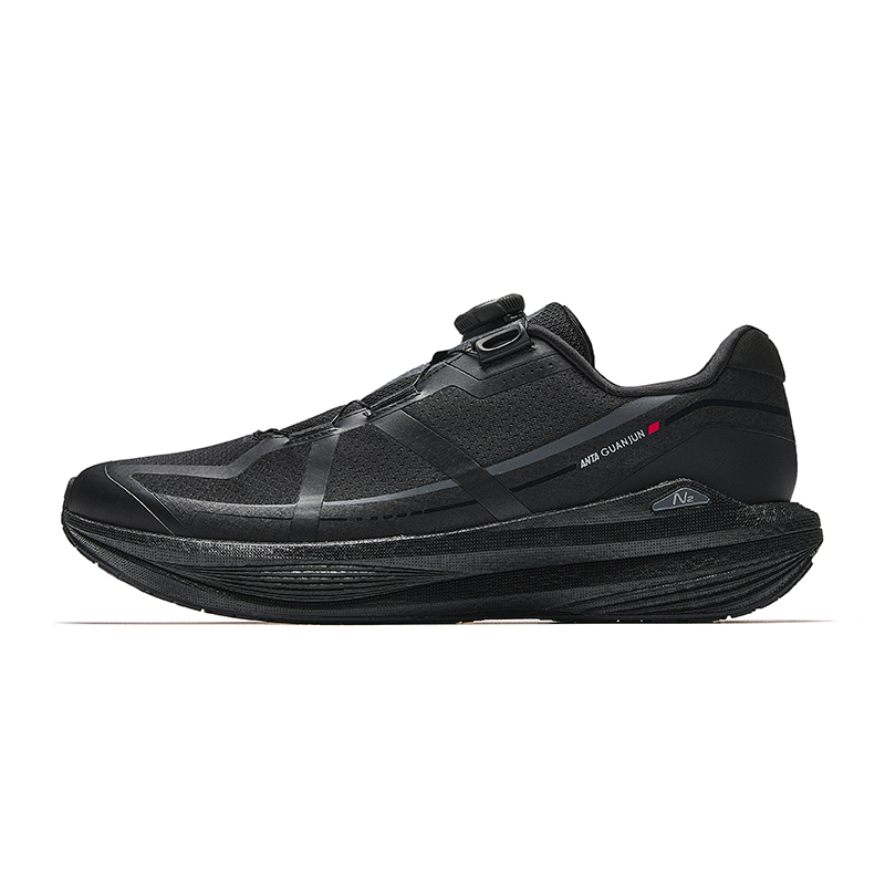 

ANTA Кроссовки Breeze PRO с износостойким покрытием Rebound Low Top для повседневного бега, базовые, черные, мужские