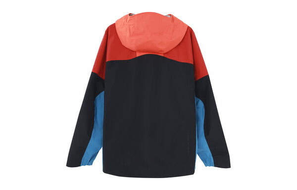 Куртка Nike Contrasting Colors Casual waterproof Hooded Jacket Orange, оранжевый — фото 2