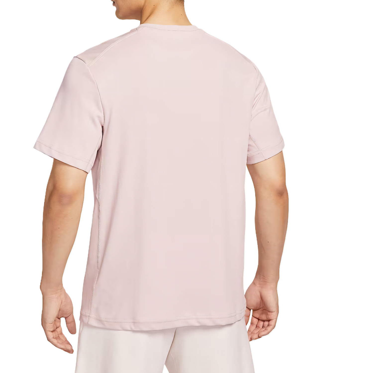 Футболка Dri FIT Primary SS25 мужская Nike, серо-розовый — фото 3