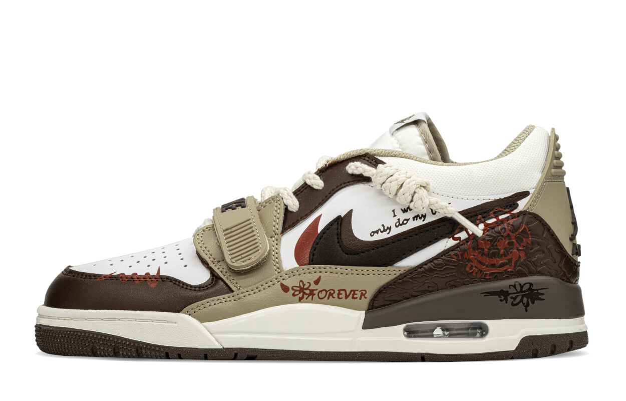 

Баскетбольные кроссовки Legacy 312 Vintage Unisex Low-top Brown/red Jordan