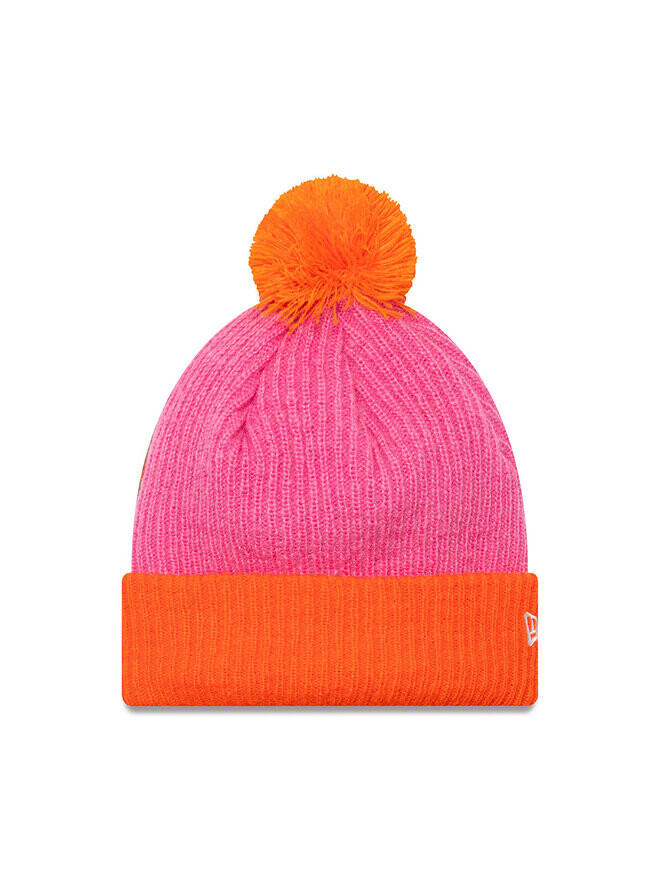 

Зимняя шапка New Era Block Pom Bean 60565273, розовый