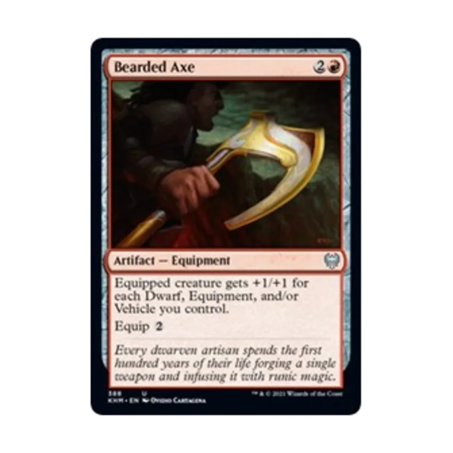 

CCG Бородатый топор (U), MTG - Kaldheim