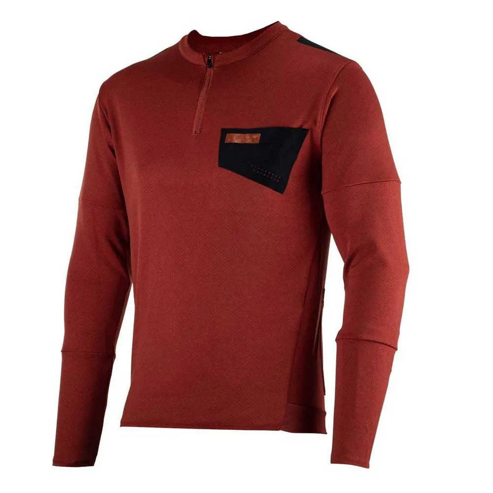 

Джерси эндуро с длинным рукавом Leatt Trail 4.0, красный