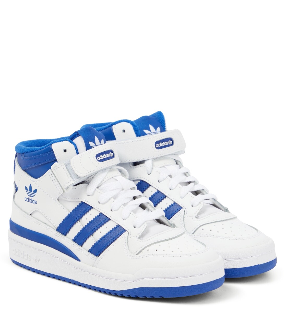 

Кожаные кроссовки Forum Mid Adidas Originals, разноцветный