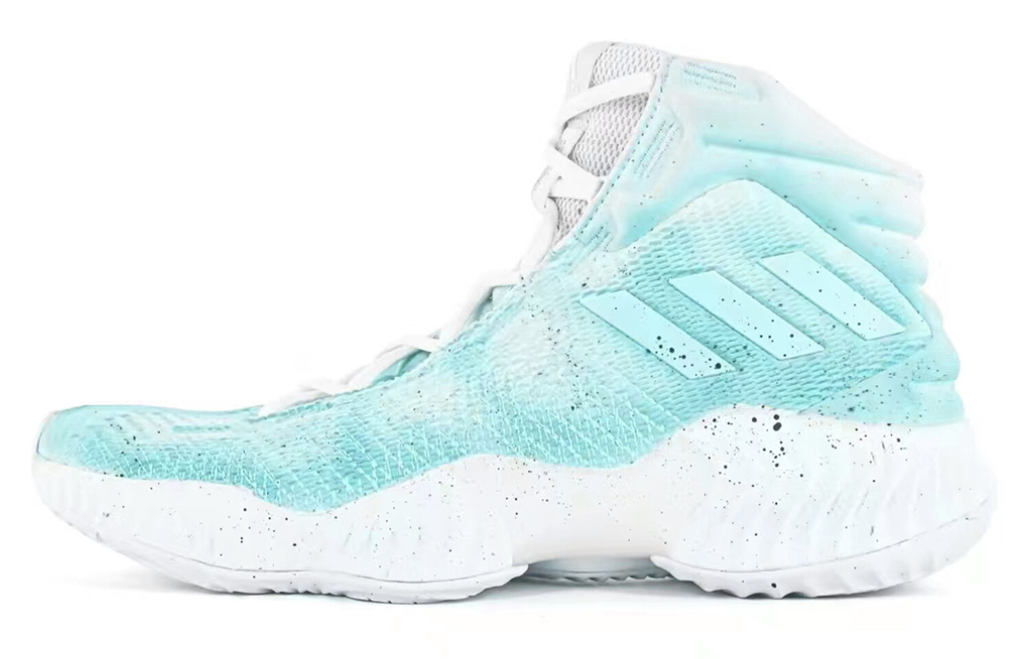 

Баскетбольные кроссовки Pro Bounce 2018 Basketball Shoes Men High-Top White Adidas