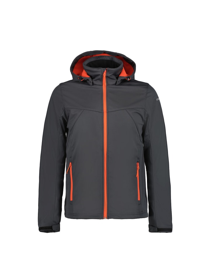 

Куртка софтшелл Icepeak, цвет grau-orange