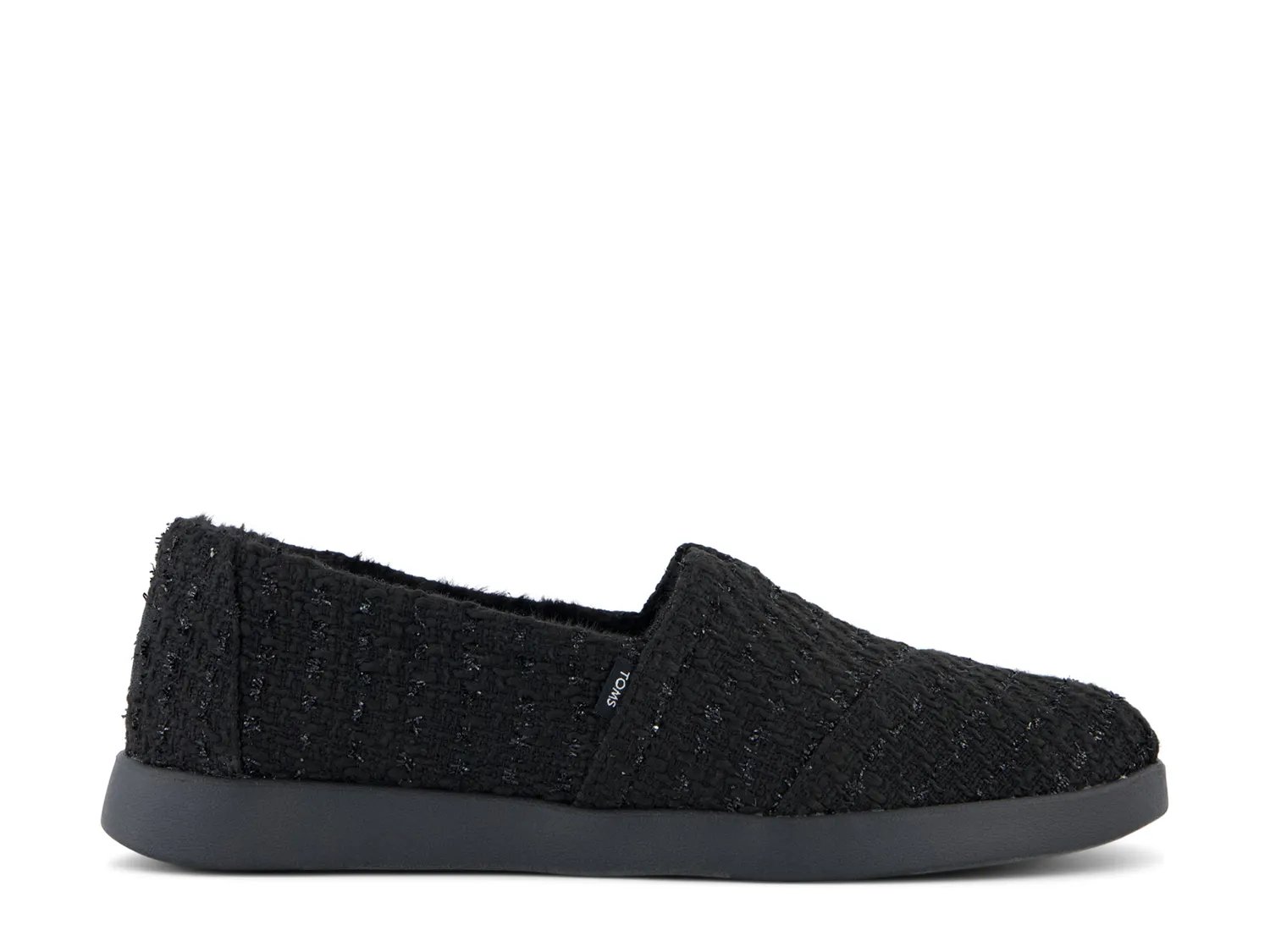 Слипоны TOMS Alpargata Plus Espadrille Slip-On - Women's, черный — фото 4