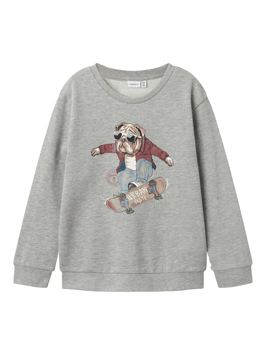 

Худи NAME IT Sweatshirt NKMTehogo, пятнистый серый