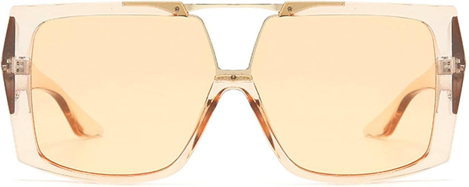 

Мужские солнцезащитные очки Helena с двойной перемычкой, квадратной формы, модные очки-щитки большого размера, женские солнцезащитные очки в тренде, защита от ультрафиолета UV400, C4