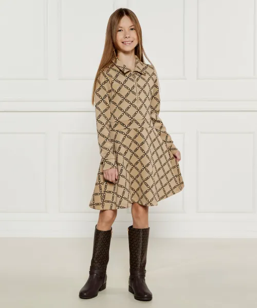 

Платье Michael Kors Kids, бежевый