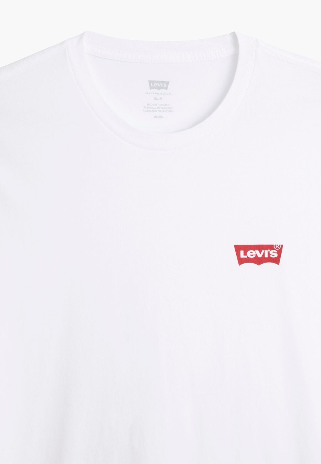 Базовая футболка Crewneck Graphic 2 Pack Levi's, белая/темно-синяя — фото 2