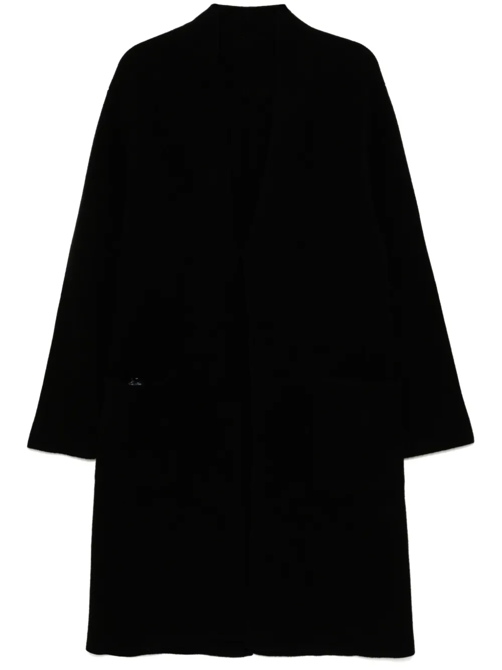 

Однобортное пальто Label Under Construction, черный