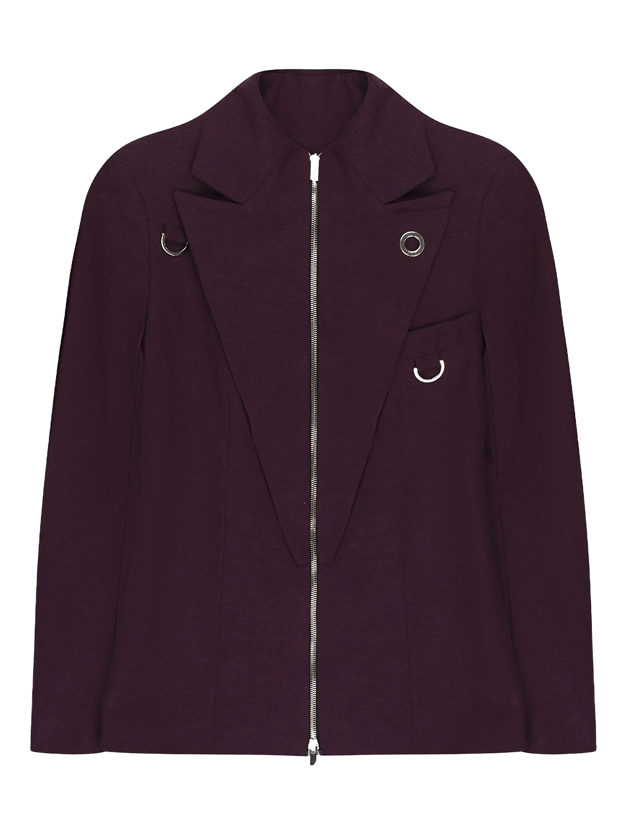 

Пиджак на молнии Palm Angels, красный