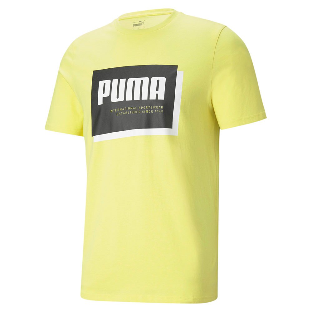 

Футболка с коротким рукавом Puma Summer Court Graphic, желтый