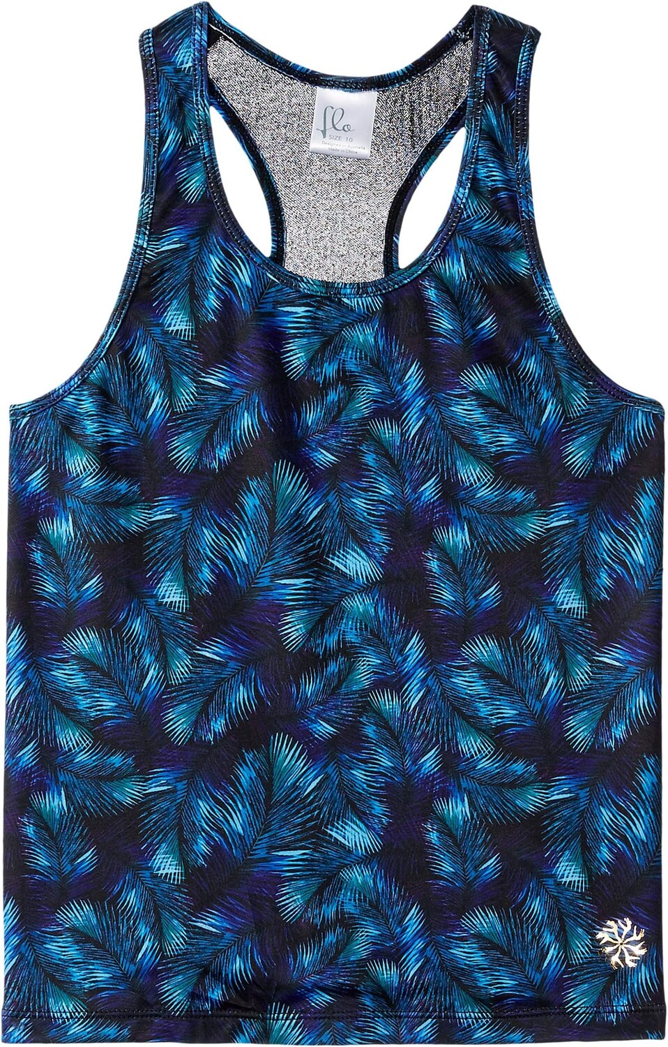 

Майка Flo Active Mesh Back Active Run Tank Top, цвет Palm Print