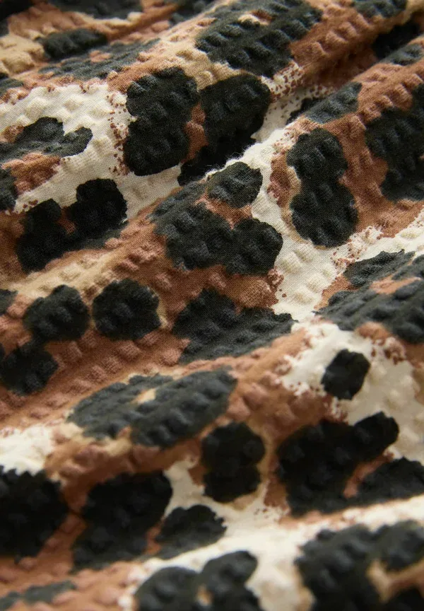 Комбинезон Next, chocolate brown animal print, шоколадно-коричневый с анималистичным принтом — фото 2