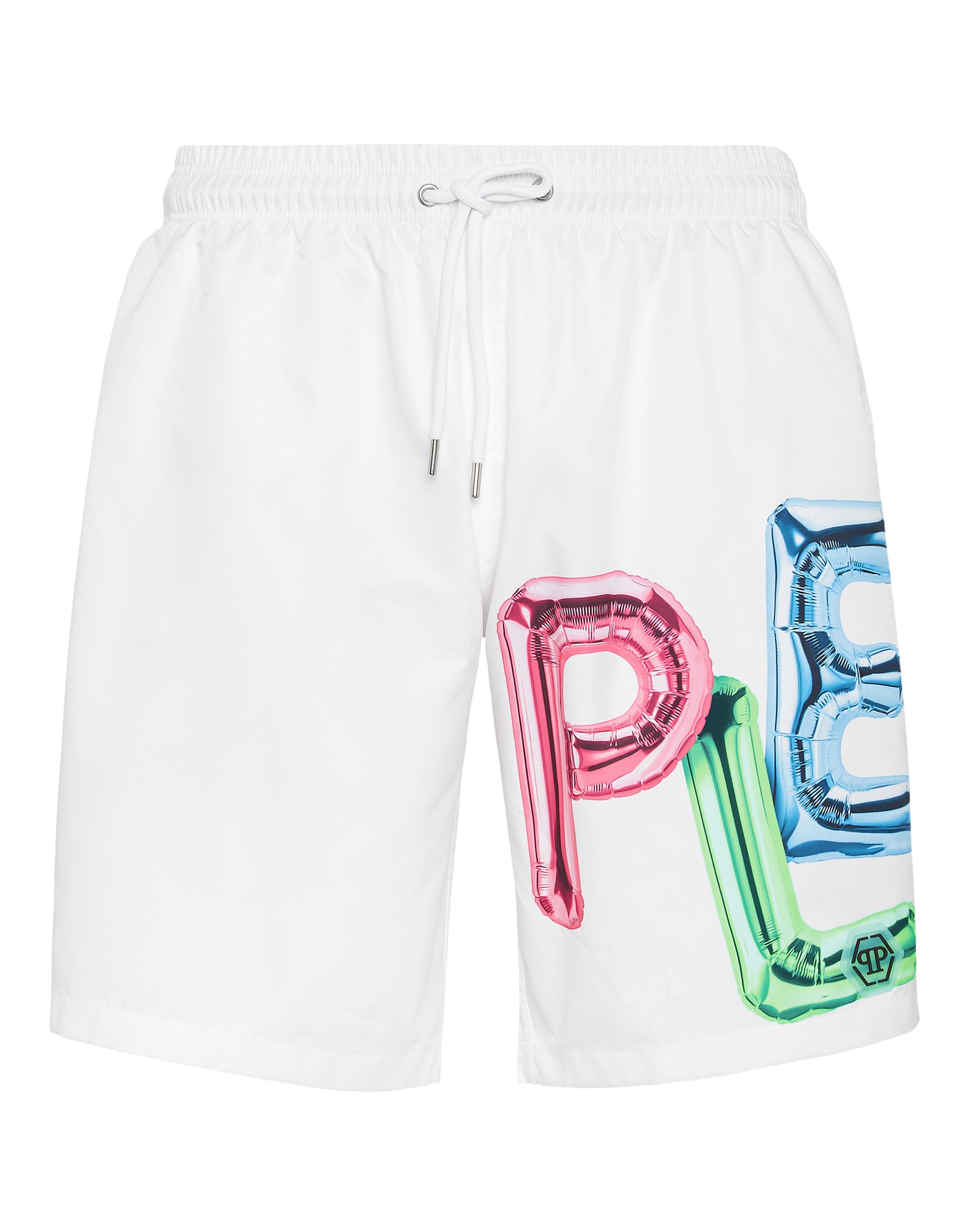 

Мужские пляжные шорты PHILIPP PLEIN, белый
