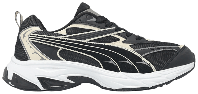 

Кроссовки Puma Morphic Retro 'Black Alpine Snow', черный