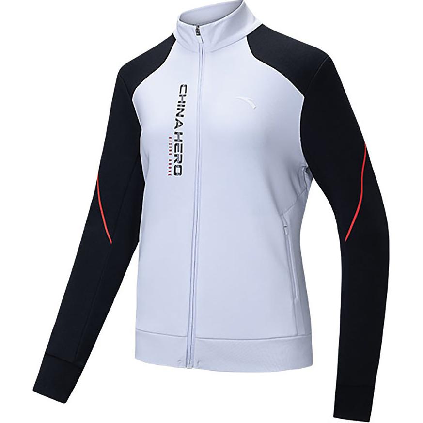 

Куртка для разнообразных тренировок Anta Variety Training Collection в цвете снежинка белый/базовый черный