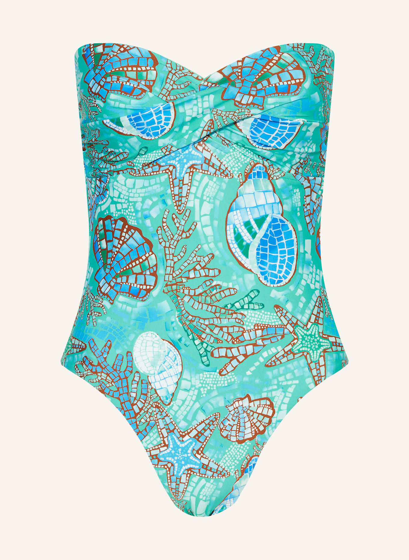 

Купальник бандо la mer Seafolly, мультиколор