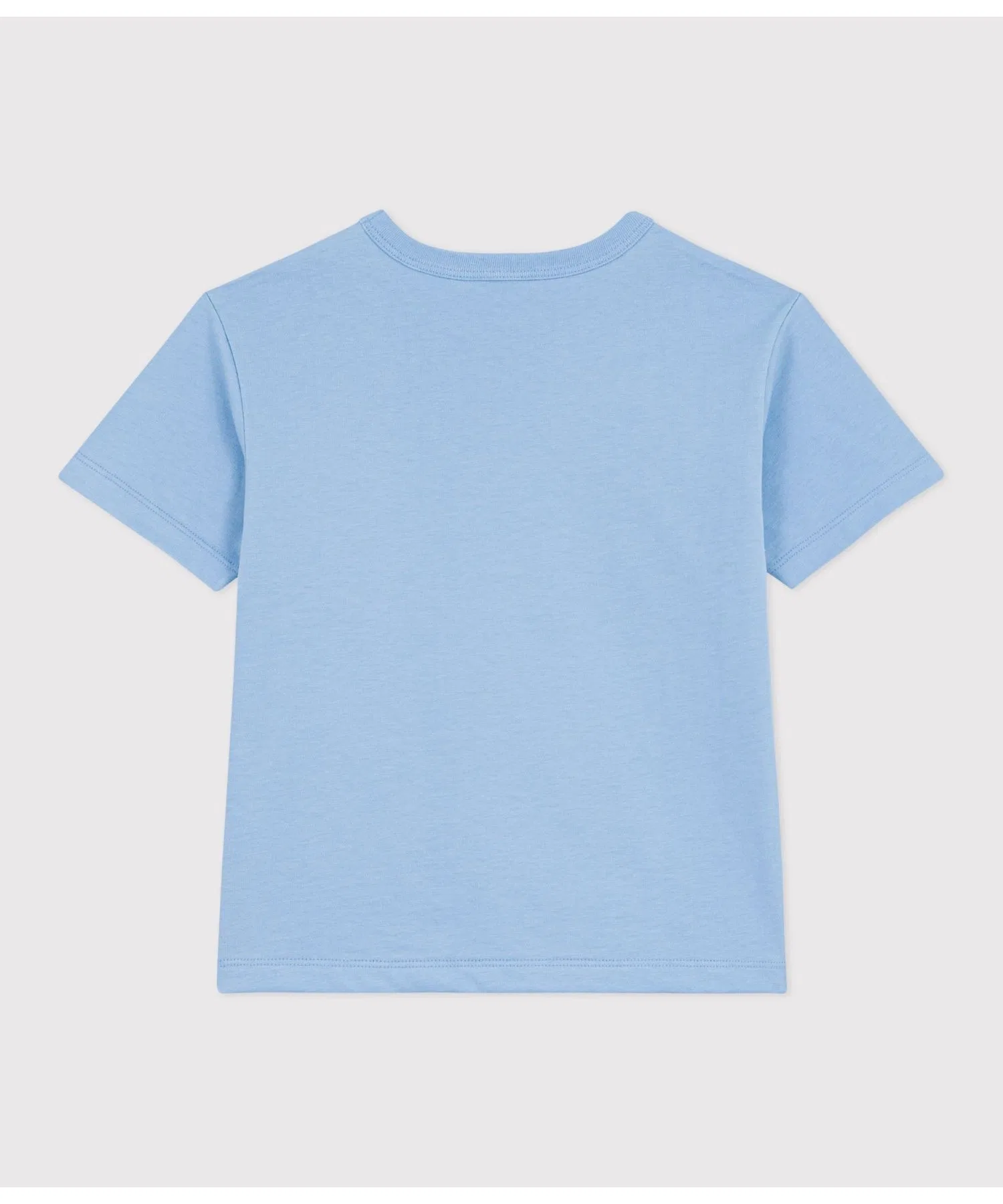 Детская хлопковая футболка с принтом PETIT BATEAU зелёная — фото 2
