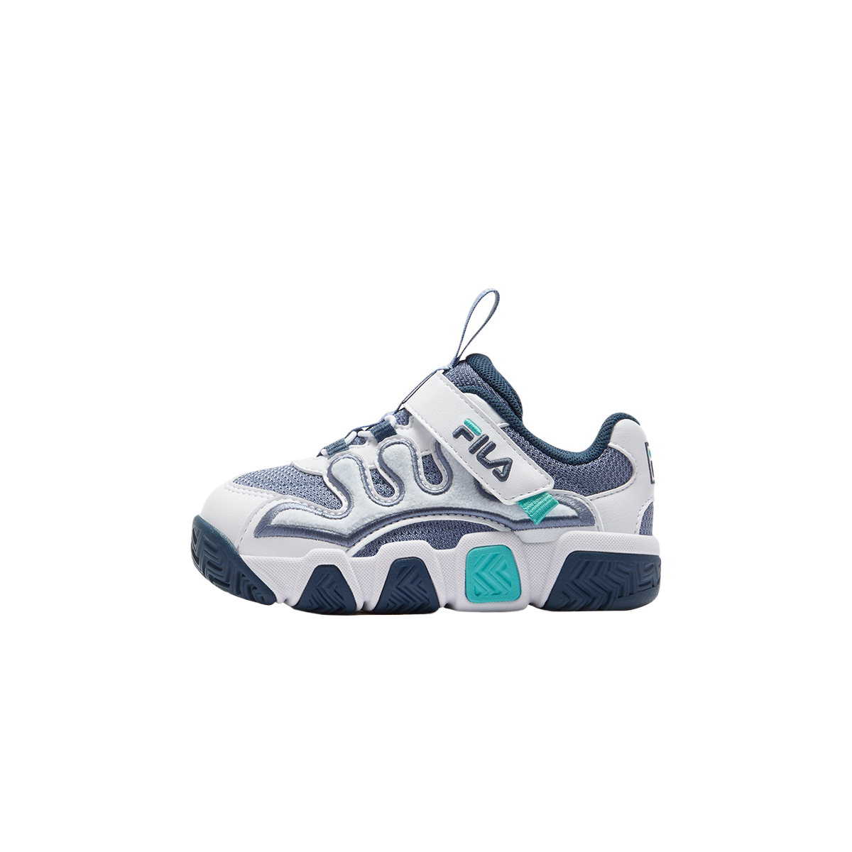 

Детские нескользящие ботиночки для малышей FILA KIDS, белый